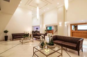 The lobby or reception area at Mitsis La Vita