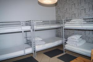 Poschodová posteľ alebo postele v izbe v ubytovaní Noclegi u Matyldy
