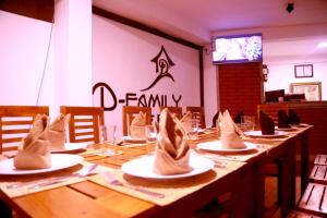 TV a/nebo společenská místnost v ubytování D Family Resort
