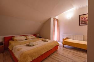 Cama o camas de una habitación en B&B Bebinac
