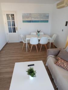 Posezení v ubytování Apartamento en edificio Stella Maris