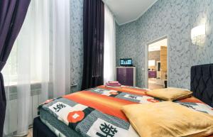 Posteľ alebo postele v izbe v ubytovaní One bedroom, 6 Zankovetskoi St Near a Khreschatyk
