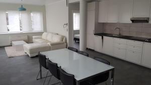 Virtuvė arba virtuvėlė apgyvendinimo įstaigoje Mathilda - apartments