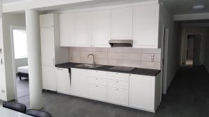 Η κουζίνα ή μικρή κουζίνα στο Mathilda - apartments
