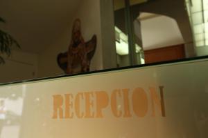 Vstupní hala nebo recepce v ubytování Hotel Anabel Baza