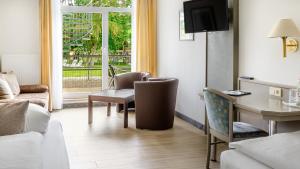 Posezení v ubytování Hotel Göller