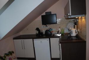 Kuchyňa alebo kuchynka v ubytovaní Jurincom apartments