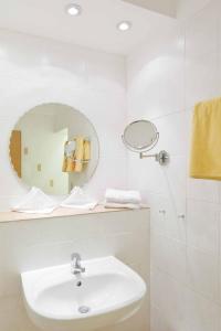Koupelna v ubytování Hotel Birkenstern