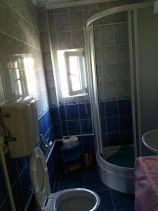 Ett badrum på Guesthouse Tomasevic