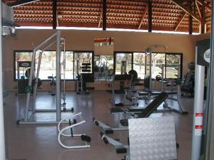 Spordikeskus ja/või sportimisvõimalused majutusasutuses Aquaville Resort Porto Das Dunas block 63