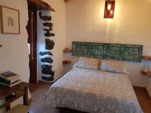 Postel nebo postele na pokoji v ubytování Casa Rural Los Santillos