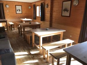 Posezení v ubytování Chalet Le Cordava