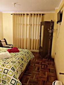 Katil atau katil-katil dalam bilik di Hostal Nichkito