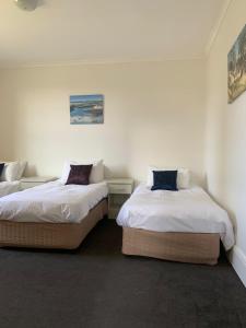 Letto o letti in una camera di Sponars Chalet