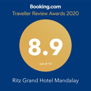 Gallery image of Ritz Grand Hotel Mandalay in Mandalay