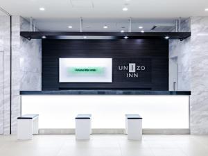 Lobbyn eller receptionsområdet på UNIZO INN Osaka Kitahama