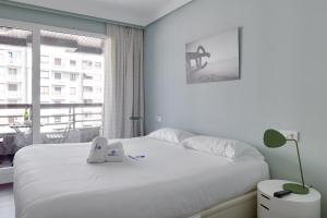En eller flere senge i et værelse på Koxka - Basque Stay