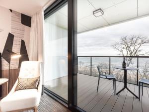 Balkón alebo terasa v ubytovaní VacationClub – Seaside Apartament 410