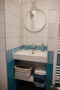 Kúpeľňa v ubytovaní All In Apartman IV.