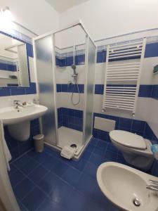 Koupelna v ubytování Al Vecchio Corso B&B