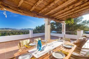 Ein Balkon oder eine Terrasse in der Unterkunft Villa Casiopea