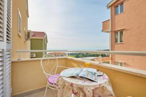 Balkón nebo terasa v ubytování Apartments Zelic Tucepi