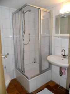 Ett badrum på Typ Wieselbau