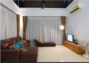 Posezení v ubytování Pool Villa PB6rayong