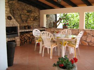 Patio nebo venkovní prostory v ubytování Apartmani Mirjana Umag