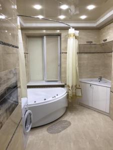 Koupelna v ubytování Apartments city center + 58 fotografií
