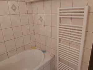 Kúpeľňa v ubytovaní Privát Ján