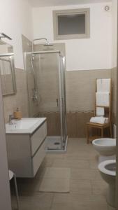 Koupelna v ubytování B&B Solferino