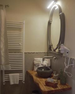 Kúpeľňa v ubytovaní B&B Il Sogno del Pinzagrilli