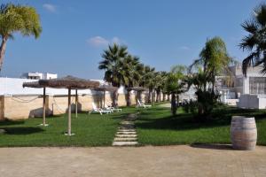 A garden outside Sant Isidoro suite