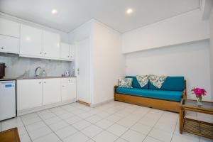 Kuchyň nebo kuchyňský kout v ubytování Hotel Potos