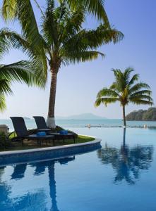 A piscina localizada em Dreams Playa Bonita All Inclusive ou nos arredores