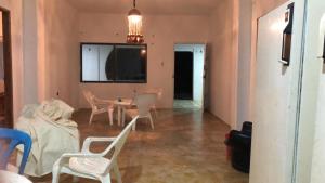 TV a/nebo společenská místnost v ubytování "Casa Viña Del Mar" Playa Blanca