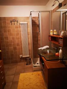 Phòng tắm tại Aosta MaisonGnémaz