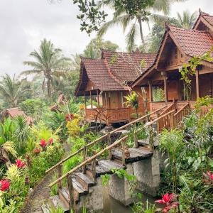Zahrada ubytování Song Broek Bali