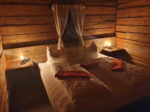 Posteľ alebo postele v izbe v ubytovaní Hotel Giessenbach
