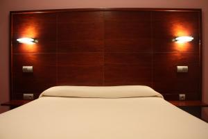 Postel nebo postele na pokoji v ubytování Hotel Tremazal