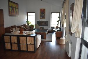 Et opholdsområde på Villa chillout la barrosa