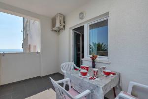 Balkón alebo terasa v ubytovaní Apartments Vele