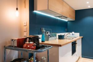 DIFY Duplex - Brotteauxにあるキッチンまたは簡易キッチン