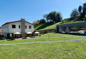 Zahrada ubytování Albergue Casa Sueño