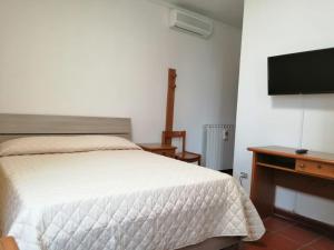 Casa per Ferie Ulivo d'Assisi的电视和/或娱乐中心