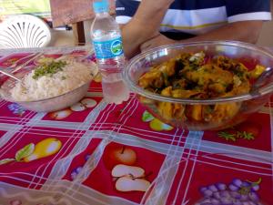 Makanan di atau berdekatan lodge