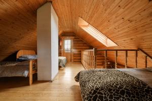 Postel nebo postele na pokoji v ubytování Nuustaku Guesthouse