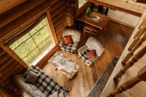 Posezení v ubytování Nuustaku Guesthouse