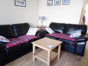 A seating area at Sunrise Cottage 